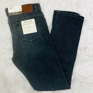 NWT! DL1961 Kids' Hawke Skinny jeans in a washed-out grey-black overdye twill